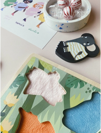 Αισθητηριακή εξερεύνηση με διαφορετικές υφές