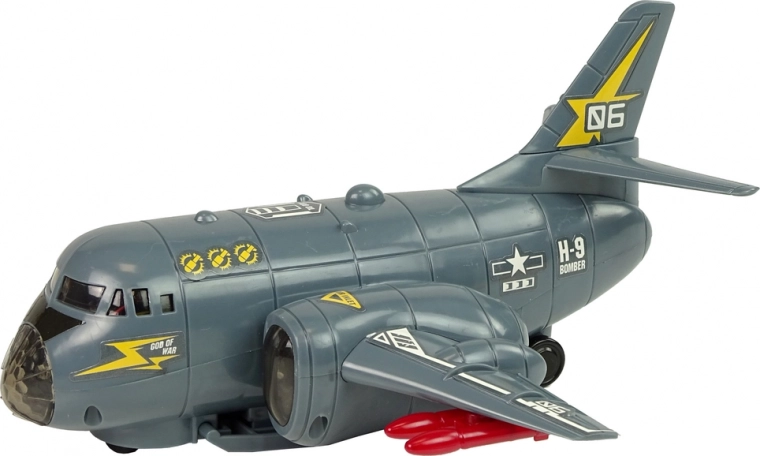 Γκρι Σχεδιασμός με Κόκκινους Πυραύλους