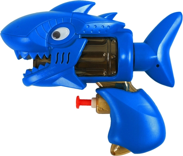 Παιχνιδιάρικο σχέδιο καρχαρία με κινούμενα μάτια