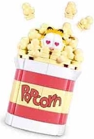 Παιχνιδιάρικος Garfield στο ποπ κορν