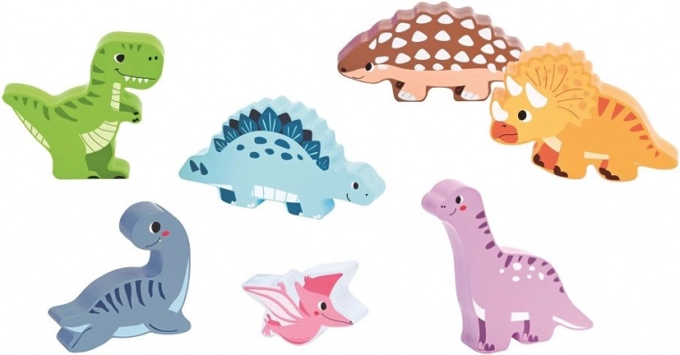 Χαρούμενος κόσμος δεινοσαύρων που διασκεδάζει