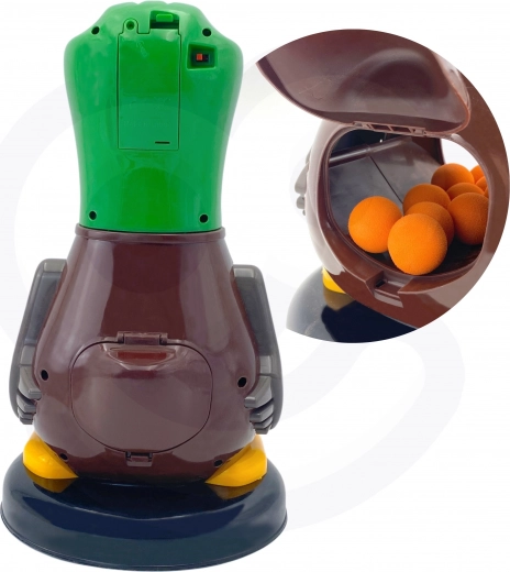 Εύκολη αποθήκευση μπαλίτσων στο σώμα της πάπιας