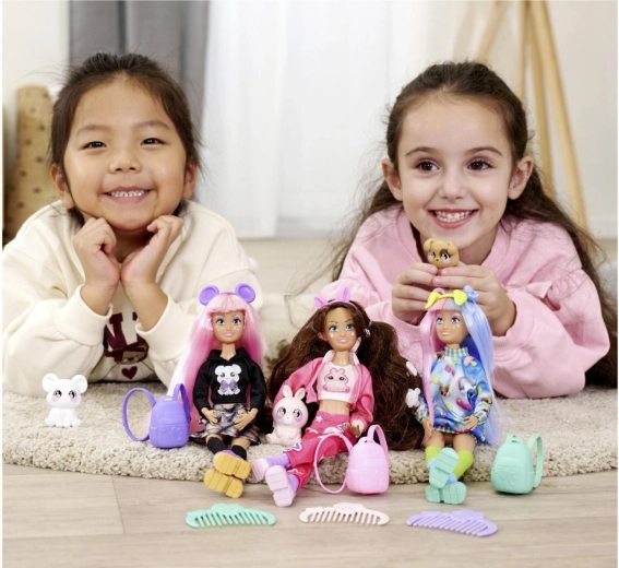 Αρθρωτή κούκλα και φιλαράκι σκυλάκι