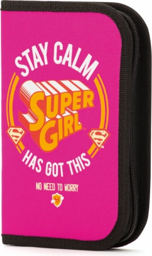 Στιλάτο μοτίβο Super Girl “stay calm”