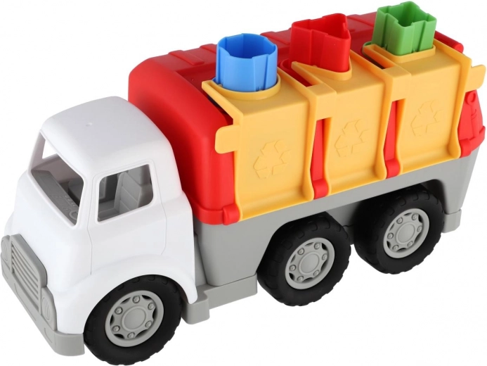 Κάδοι ανακύκλωσης και ανοιγόμενα διαμερίσματα