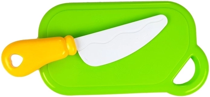 Ασφαλές μαχαίρι και σανίδι κοπής για ρεαλιστικό παιχνίδι