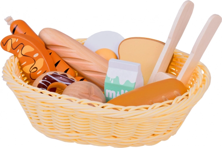 Κομψό πλεκτό καλαθάκι με τσιμπίδες