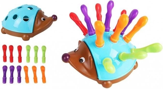 Εύκολη αποθήκευση όλων των κομματιών στην κοιλίτσα του σκαντζόχοιρου