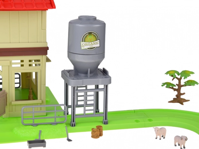 Σιλό ζωοτροφών με λειτουργία ροής