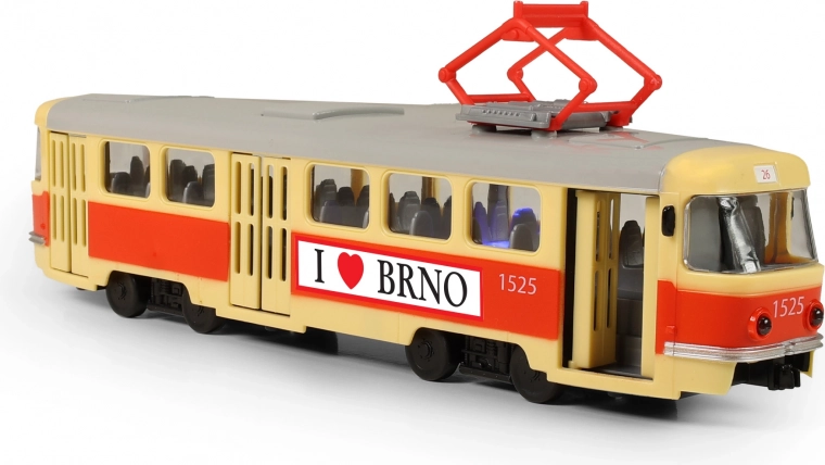 Τσεχικές ανακοινώσεις στάσεων όπως σε πραγματικό τραμ