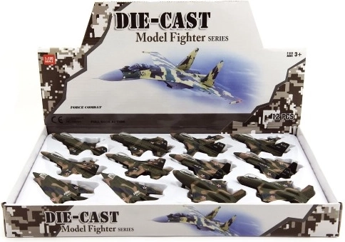 Σετ 12 ρεαλιστικών μαχητικών