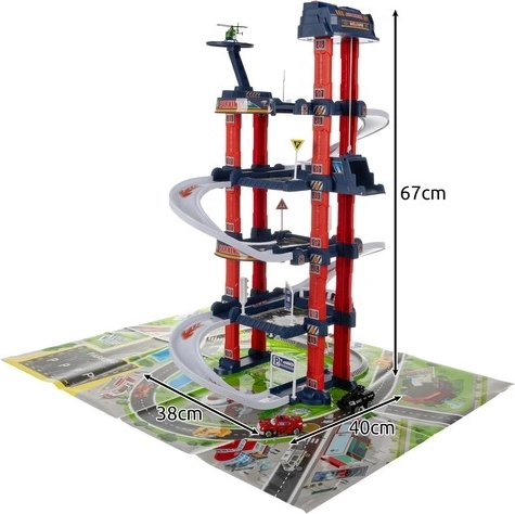 4 επίπεδα με ομαλές κατηφόρες και ελικοδρόμιο