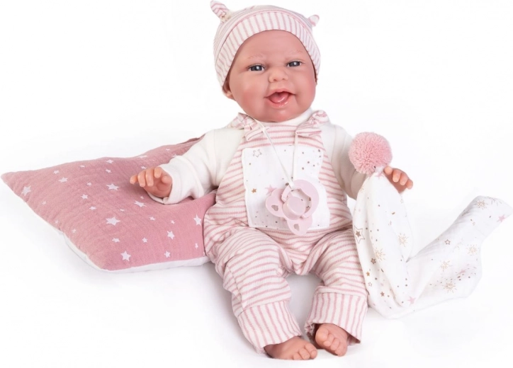 Μαλακό υφασμάτινο σωματάκι και απαλό ρουχαλάκι