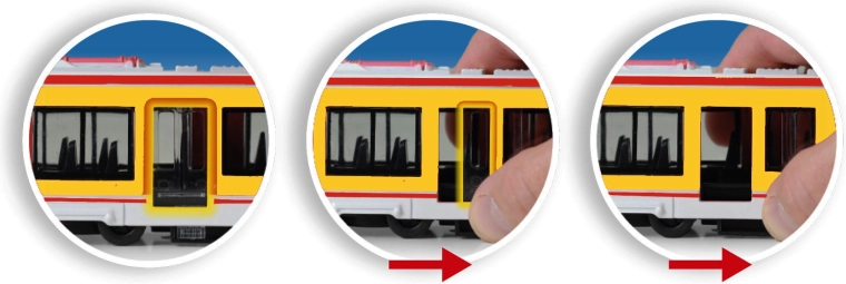 Ανοιγόμενες πόρτες με μοχλό