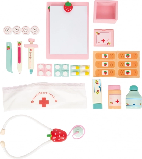 Χαριτωμένος σχεδιασμός με φράουλες