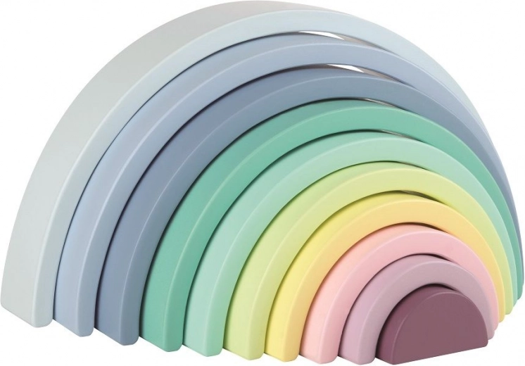 Πολύχρωμα παστέλ τόξα