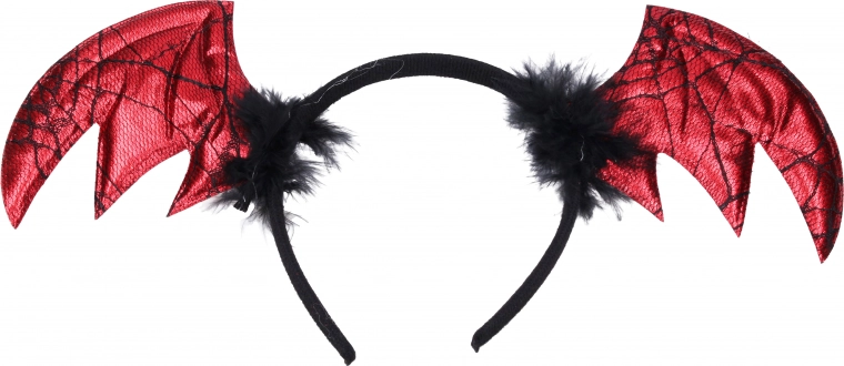 Γυαλιστερά φτερά με διακοσμητικές λεπτομέρειες