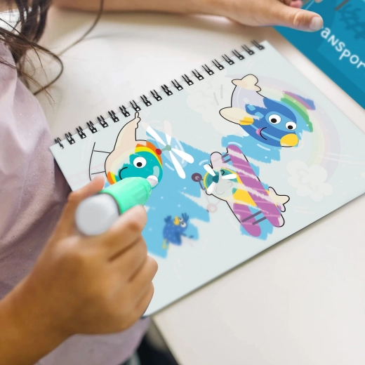 Ζωγράφισμα χωρίς ακαταστασία που λατρεύουν τα παιδιά