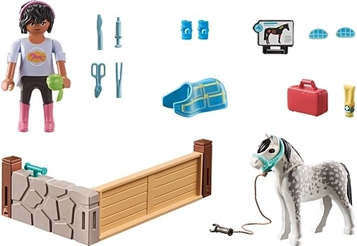 Πλούσια αξεσουάρ για δημιουργικό παιχνίδι