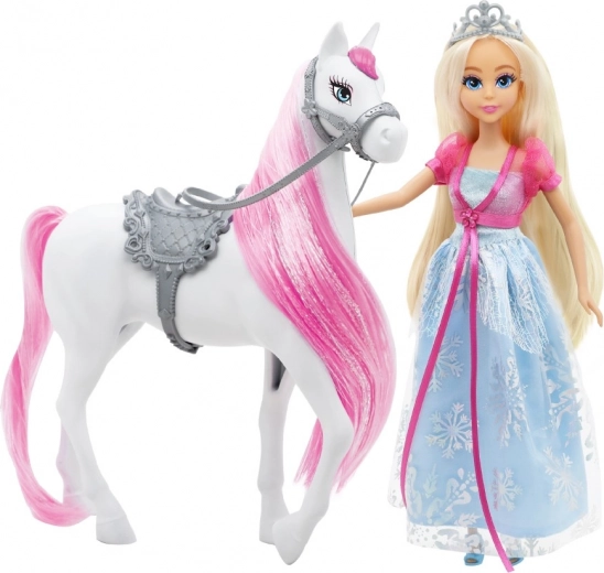 Αλογάκι με χαλινάρι και σέλα