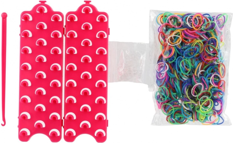 600 πολύχρωμα σιλικονούχα λαστιχάκια