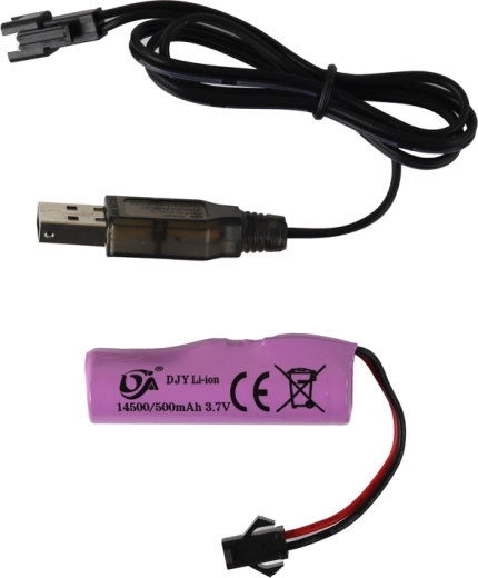 Επαναφορτιζόμενη μπαταρία με φόρτιση USB