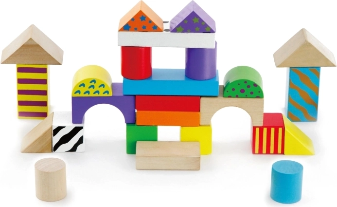 50 πολύχρωμα κομμάτια για ατελείωτες κατασκευές