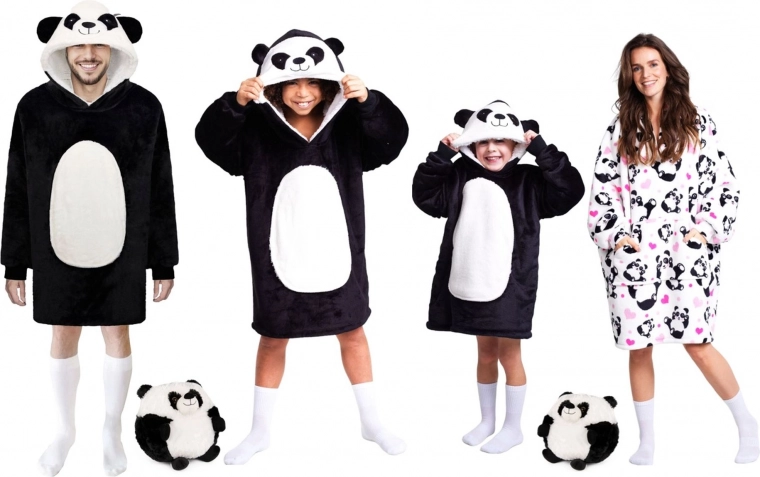 Πρακτική oversize γραμμή με κουκούλα