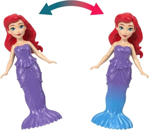 Μεταμόρφωση της Ariel και εφέ αλλαγής χρώματος