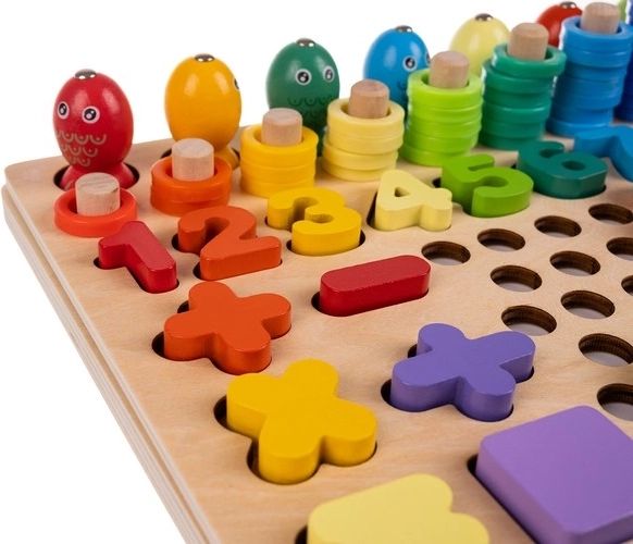 Μάθηση μέσω παιχνιδιού: αριθμοί, χρώματα και σχήματα