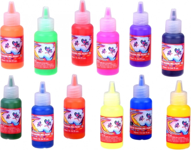 12 έντονα χρώματα με ακριβή δοσομέτρηση