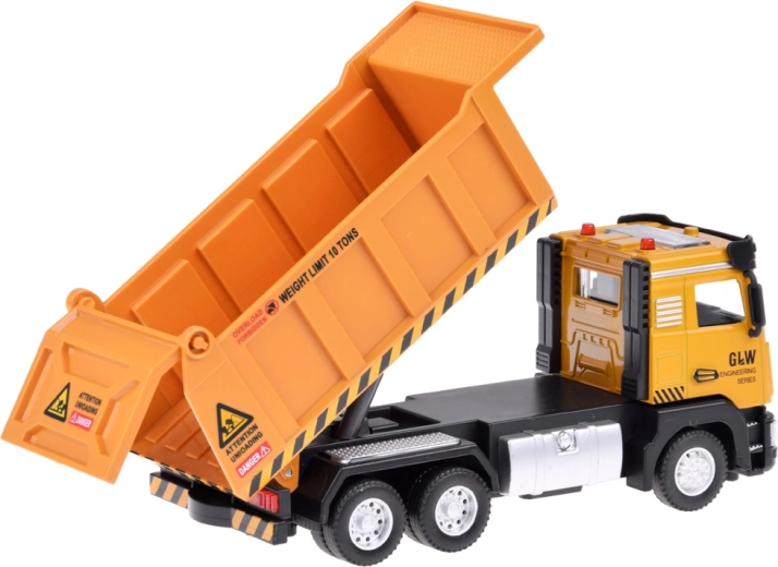 Λειτουργική ανατρεπόμενη καρότσα και ανοιγόμενη καμπίνα