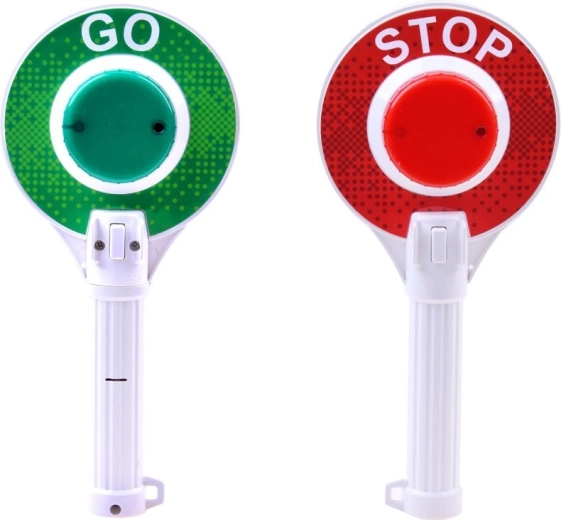 Διπλής όψης σήμα STOP/GO