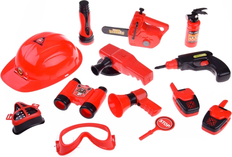 Πλήρης εξοπλισμός για μικρούς πυροσβέστες