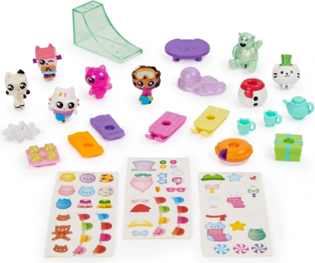 Φιγούρες, αξεσουάρ και αυτοκόλλητα για δημιουργία σκηνών