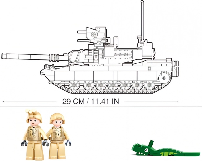 781 κομμάτια και 2 φιγούρες για σκηνές δράσης