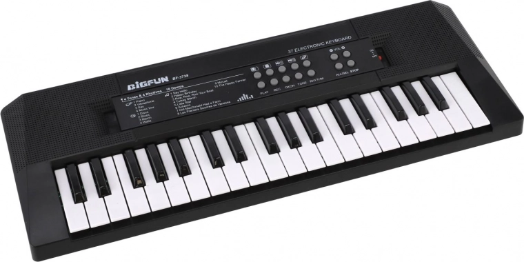 37 πλήκτρα για μουσική δημιουργία