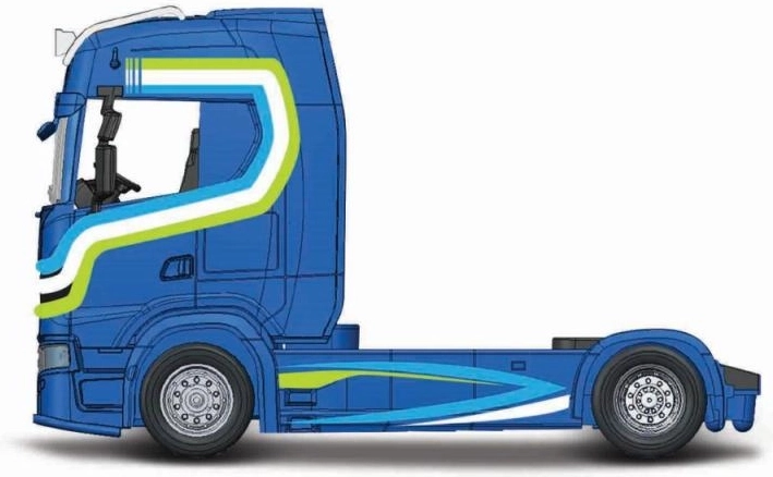 Μεταλλική κατασκευή σε κλίμακα 1:43