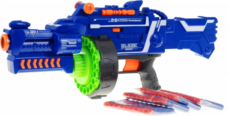 Τυμπανοειδής γεμιστήρας για 20 βελάκια