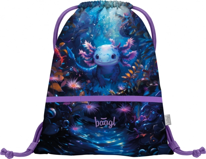 Στιλάτο πουγκί με αξολότλ