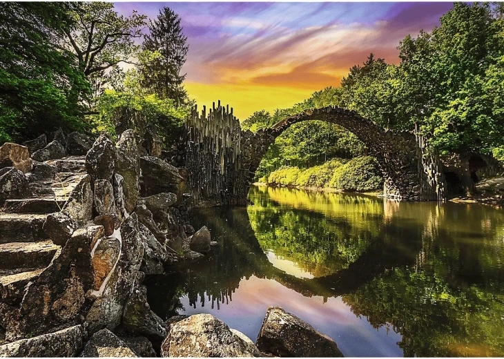 Εντυπωσιακό θέμα Rakotzbrücke