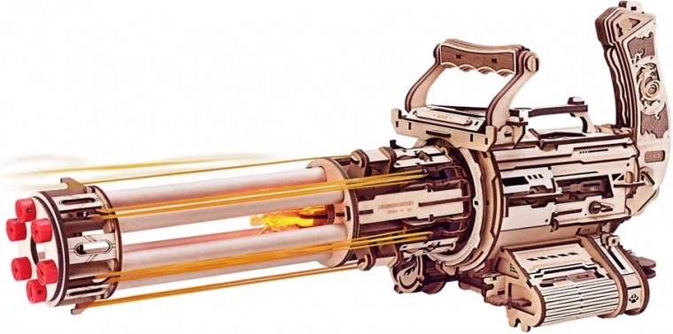 36 ταχείες βολές από 6 περιστρεφόμενες κάννες