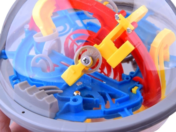 Χρωματιστή Σφαίρα με Λαβύρινθο