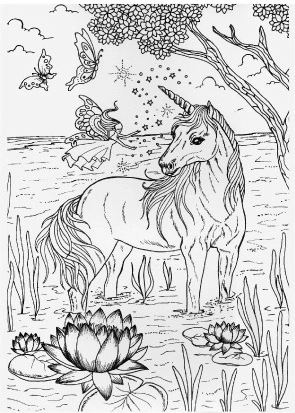 Θέμα μονόκερων και φαντασίας