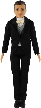 Η κομψότητα του γαμπρού σε σμόκιν