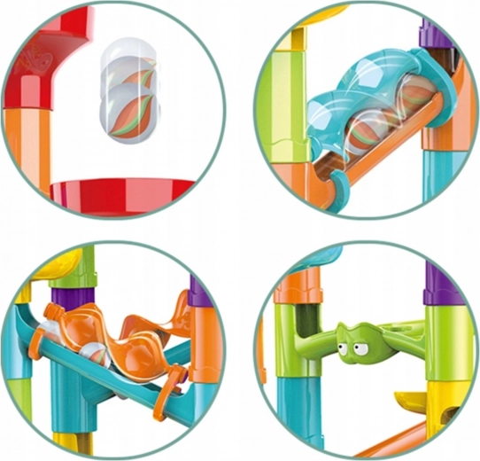 Δυναμική διαδρομή με χωνιά και σπείρες