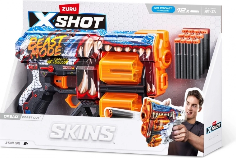 Εμβέλεια έως 27 m και ακριβή βελάκια