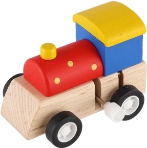 Ποιοτική ξύλινη κατασκευή και έντονα χρώματα