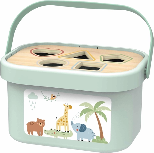 Κουτί με ταξινομητή και αποθηκευτικό καπάκι