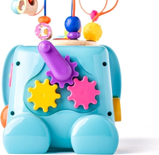 Περιστρεφόμενα και συρόμενα στοιχεία για αισθητηριακή εξερεύνηση